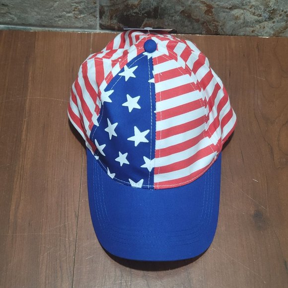 Gertex Stars And Stripes American Hat Cap Snapback - Picture 9 of 13
